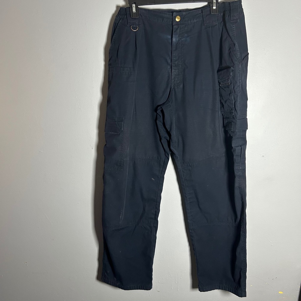 5.11 Tactical Men's Cargo Pants Navy Utility Work Outdoor Size 34x32